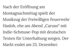 Eröffnung Weihnachtsmarkt Neumünster 21.11.2022